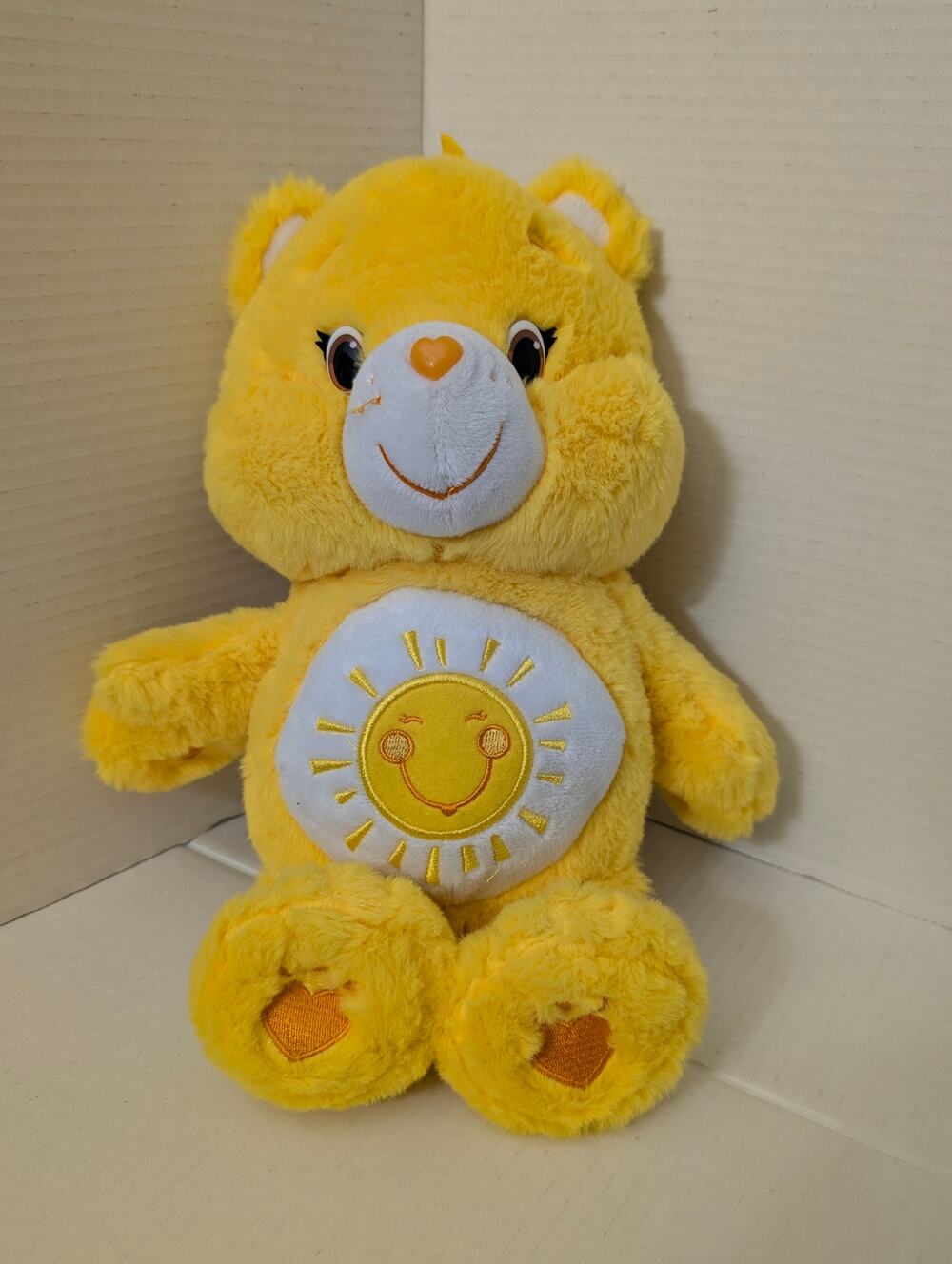 2014 Care Bears Yellow Funshine Sun Bear
